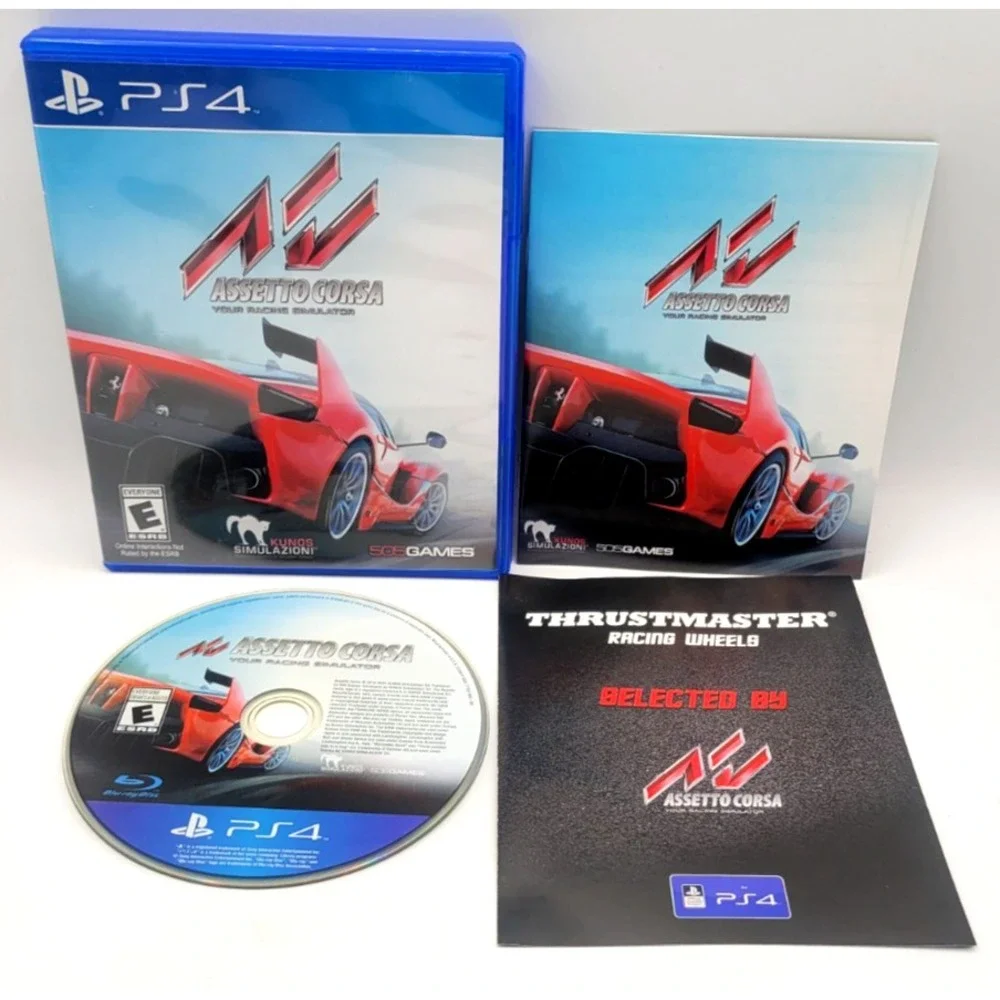 Assetto Corsa (Sony PlayStation 4, 2016) PS4 COMPLETE IN BOX CIB